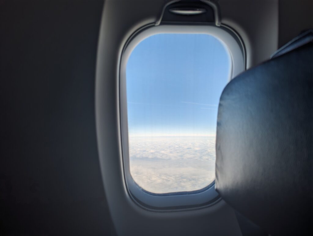 Delta CRJ900 Comfort Plus Window View