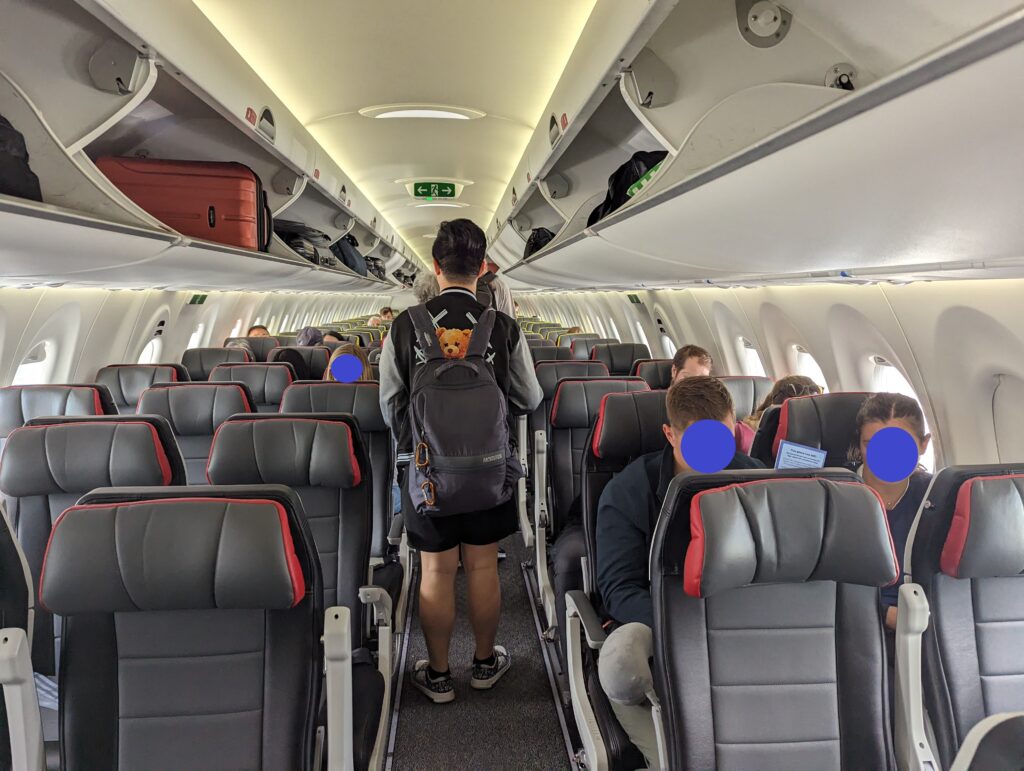 Breeze A220 Economy Cabin