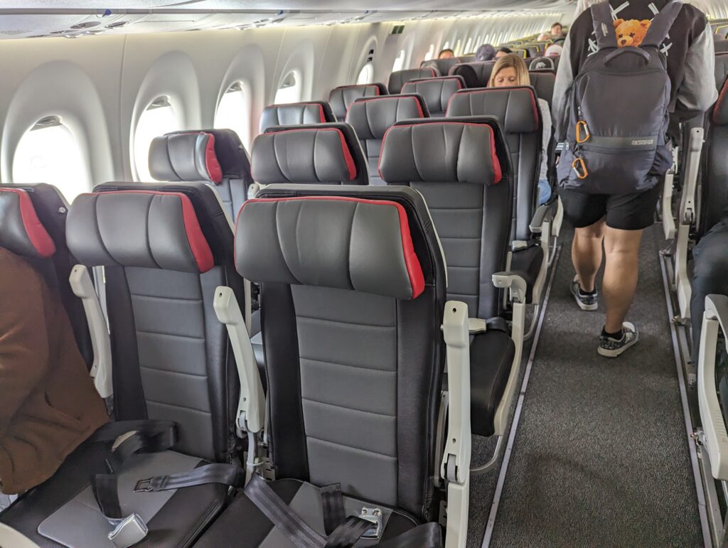 Breeze A220 Economy Cabin