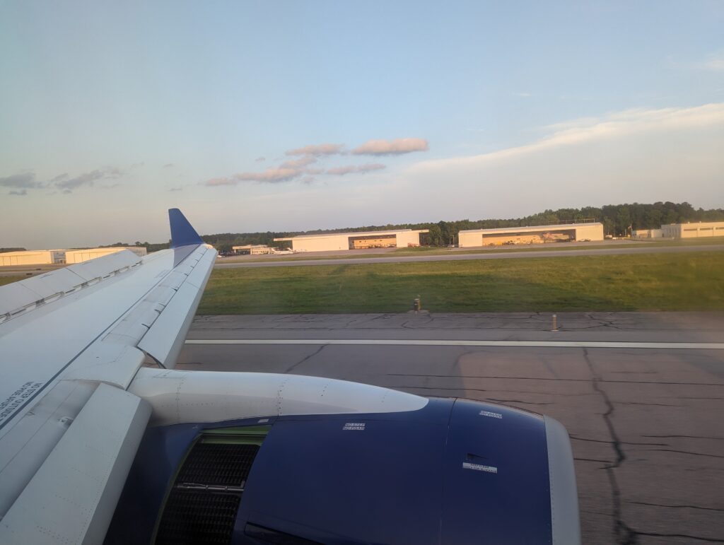 Breeze A220 Window View Landing