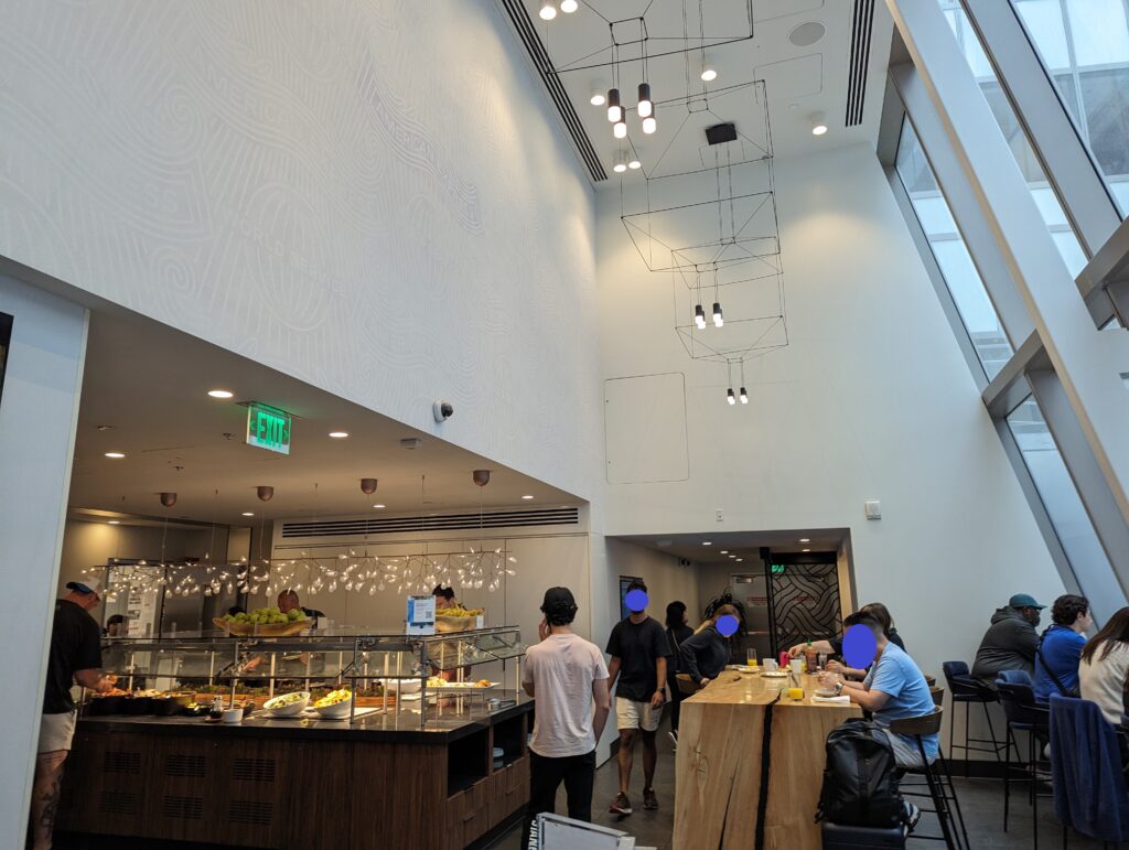 LAX American Express Centurion Lounge Space