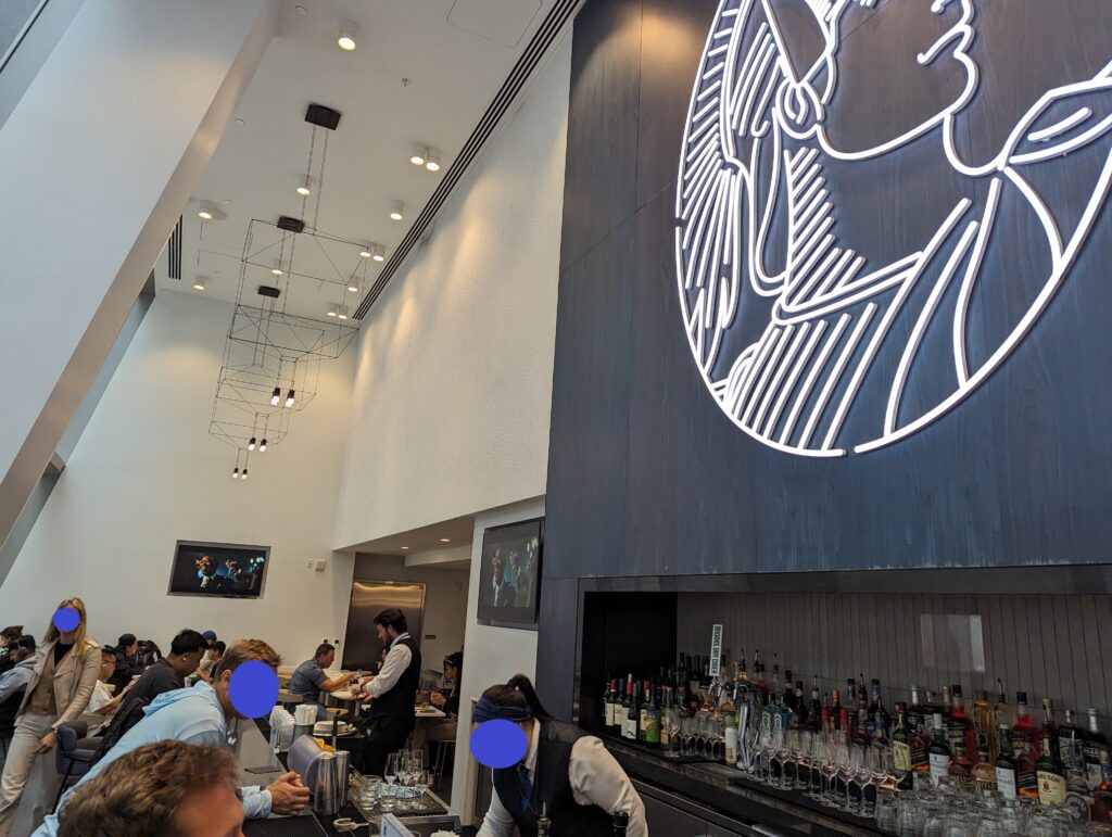 LAX American Express Centurion bar