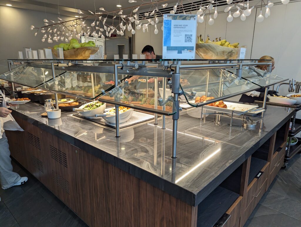 LAX American Express Centurion Buffet