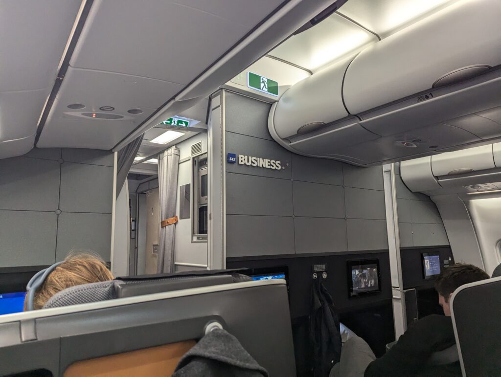 SAS A330-300 Business Class Seats