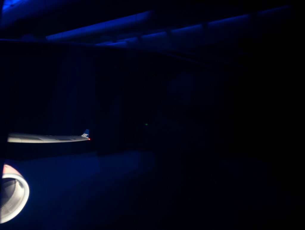 SAS A330-300 Business Class Window View