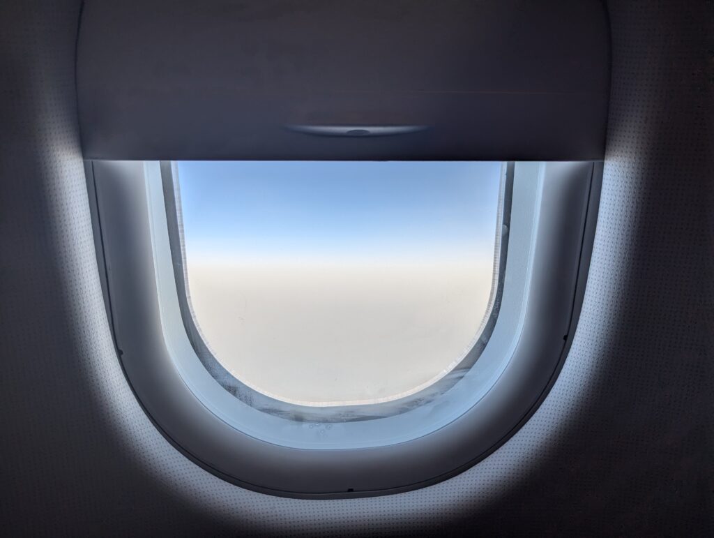 SAS A330-300 Business Class Window View