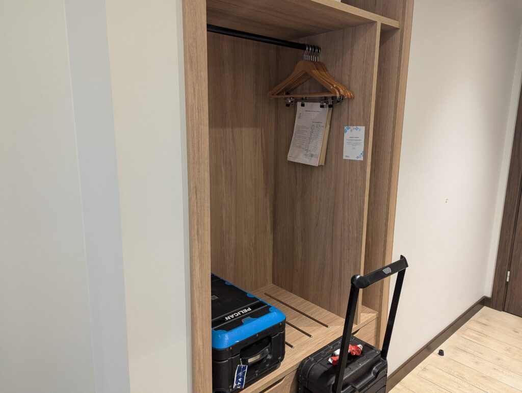 Hilton Garden Inn Riga King Bedroom Closet