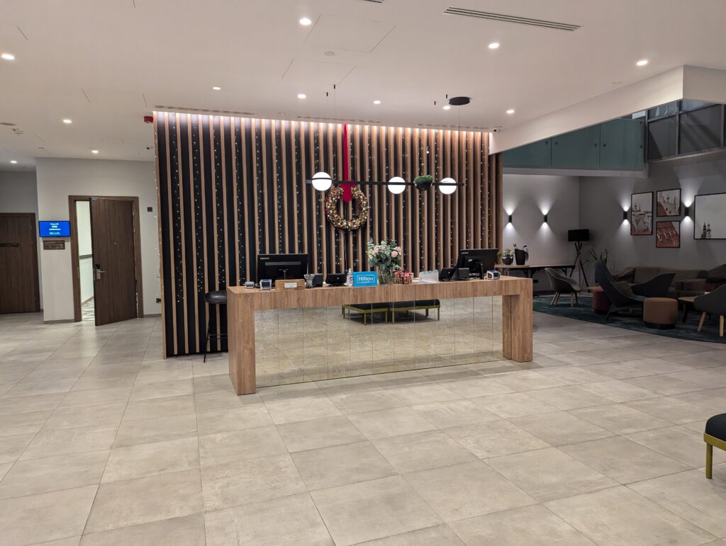Hilton Garden Inn Riga Lobby