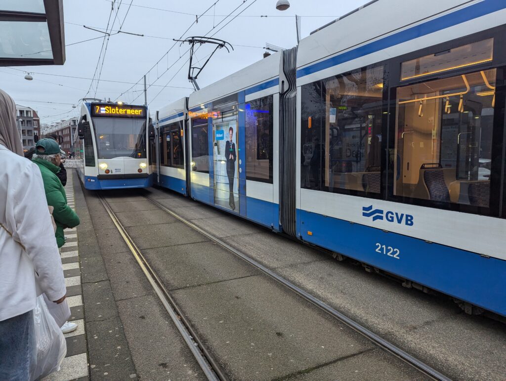 Using the Amsterdam Tram
