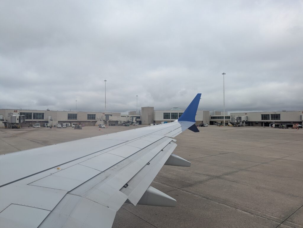 United Airlines 737 Max 8 MCO Push Back