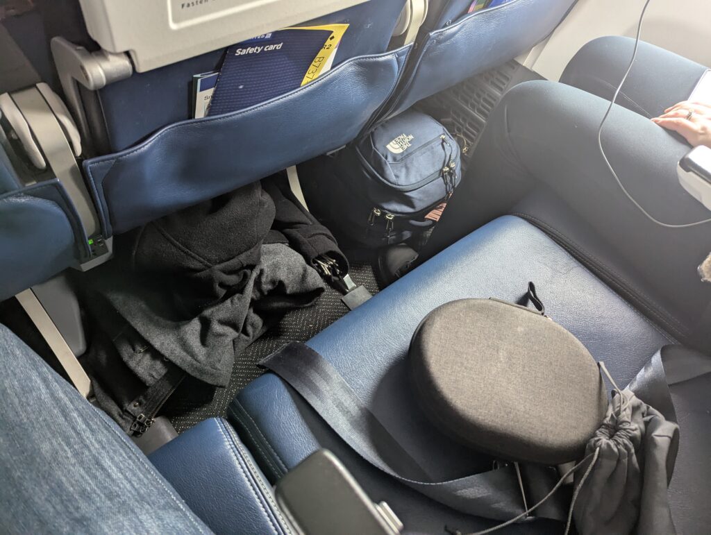United Airlines 737 Max 8 Economy Seats