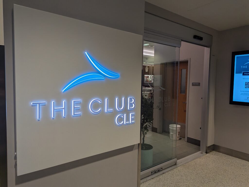 The Club CLE Entrance