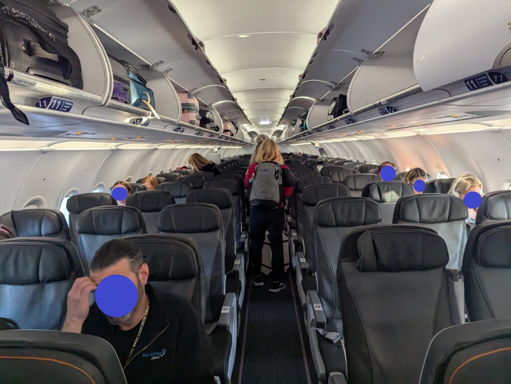 JetBlue A321 Economy Cabin