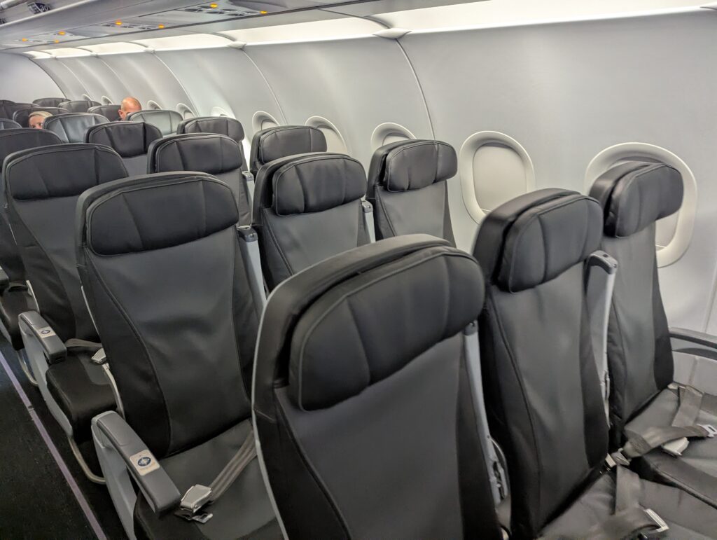 JetBlue A321 Economy Cabin Seats