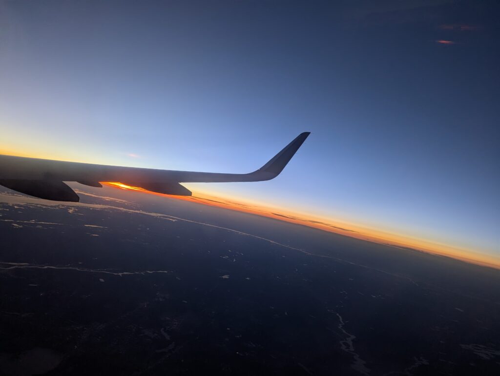 JetBlue A321 In Flight Window View