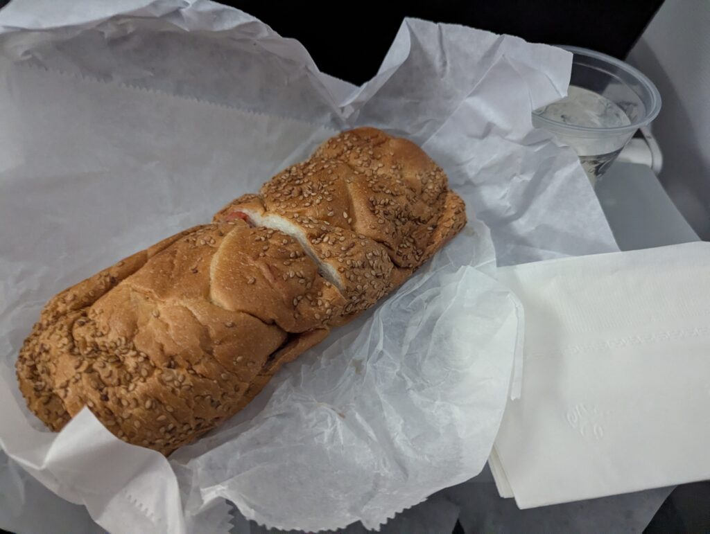 JetBlue A321 Brought from Home Sandwich