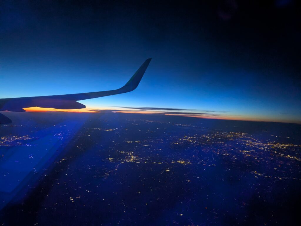 JetBlue A321 Window View In Flight