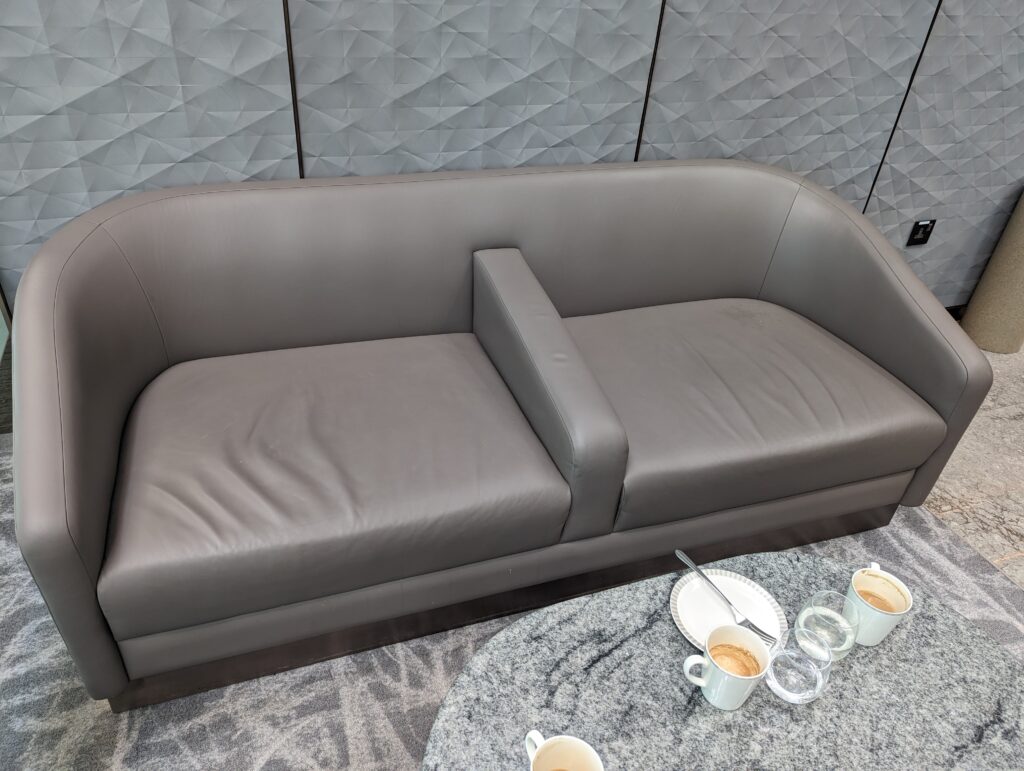 Singapore Airlines SilverKris Business Class Lounge Changi Terminal 3 Seating Atrium