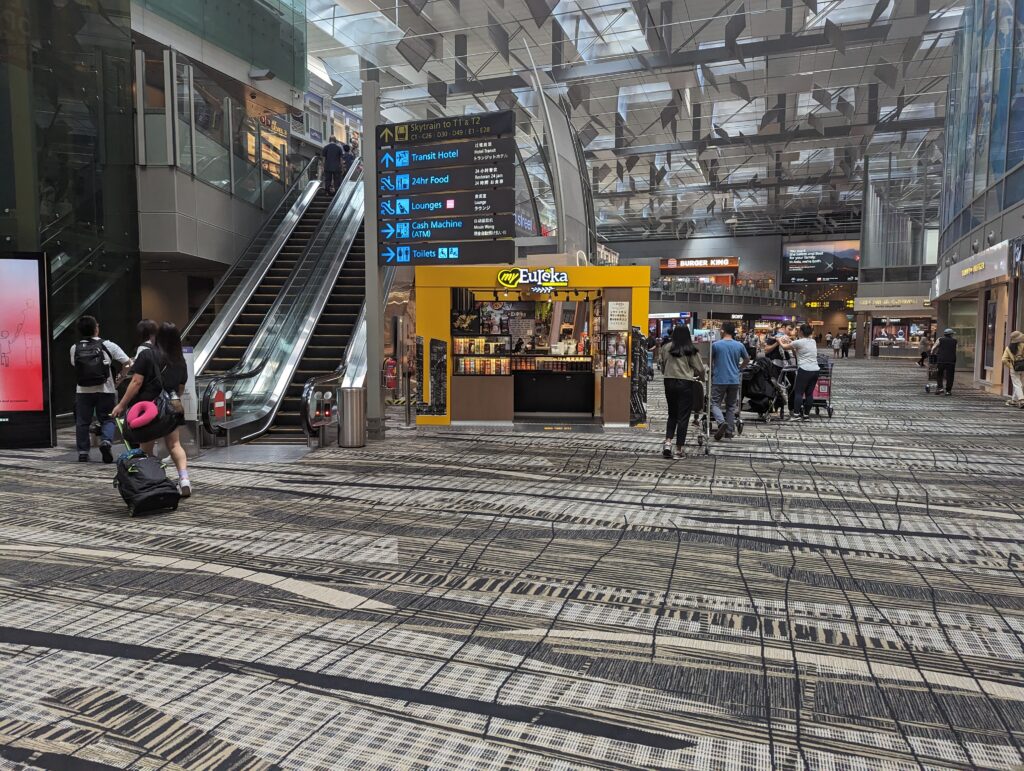 Singapore Airlines SilverKris Business Class Lounge Changi Terminal 3 Location