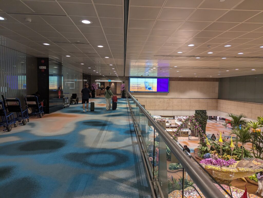 SilverKris Lounge Changi Terminal 2 Location