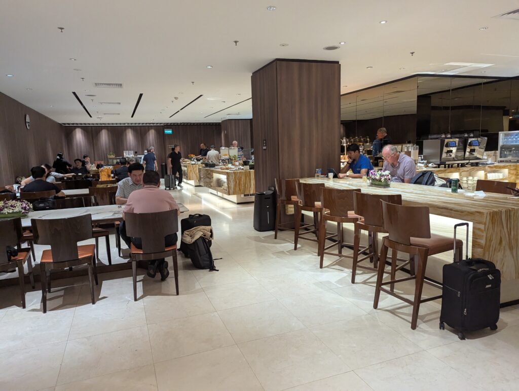 SilverKris Lounge Changi Terminal 2 Lounge Buffet 