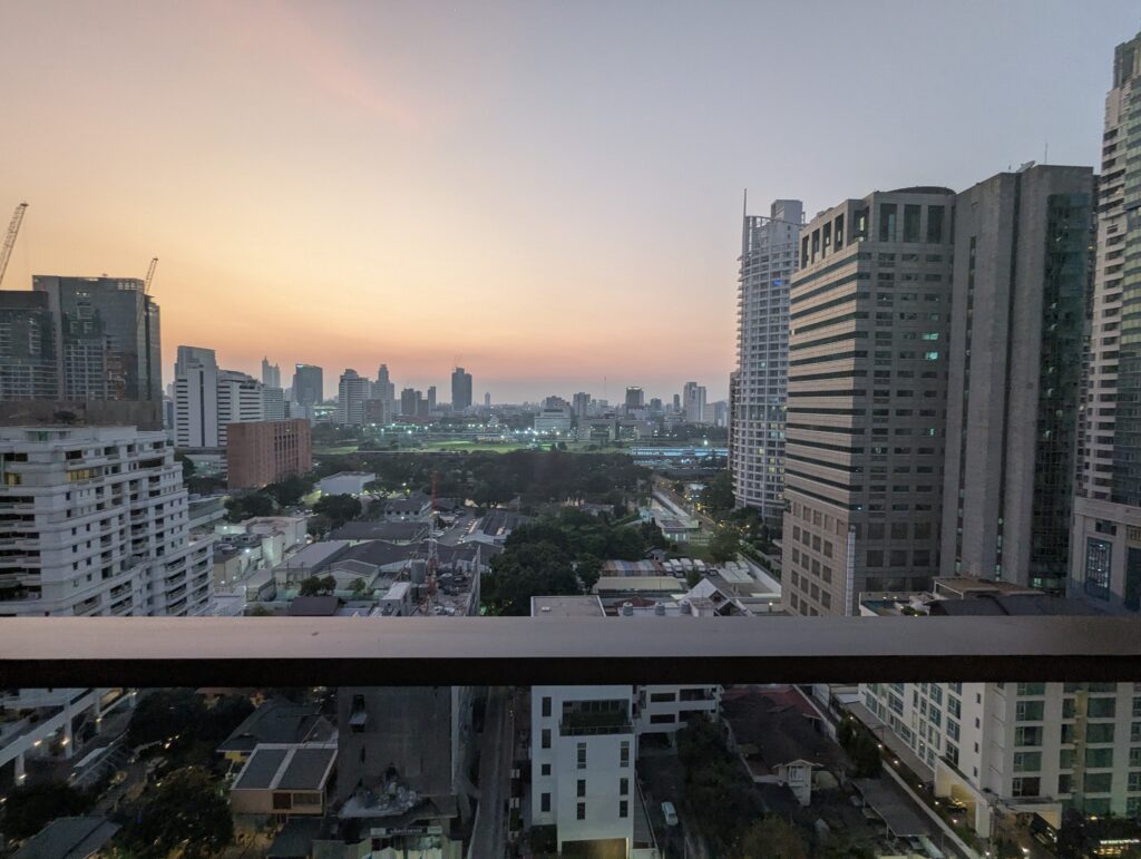Hotel Kimpton Maa-Lai Bangkok King Suite balcony View
