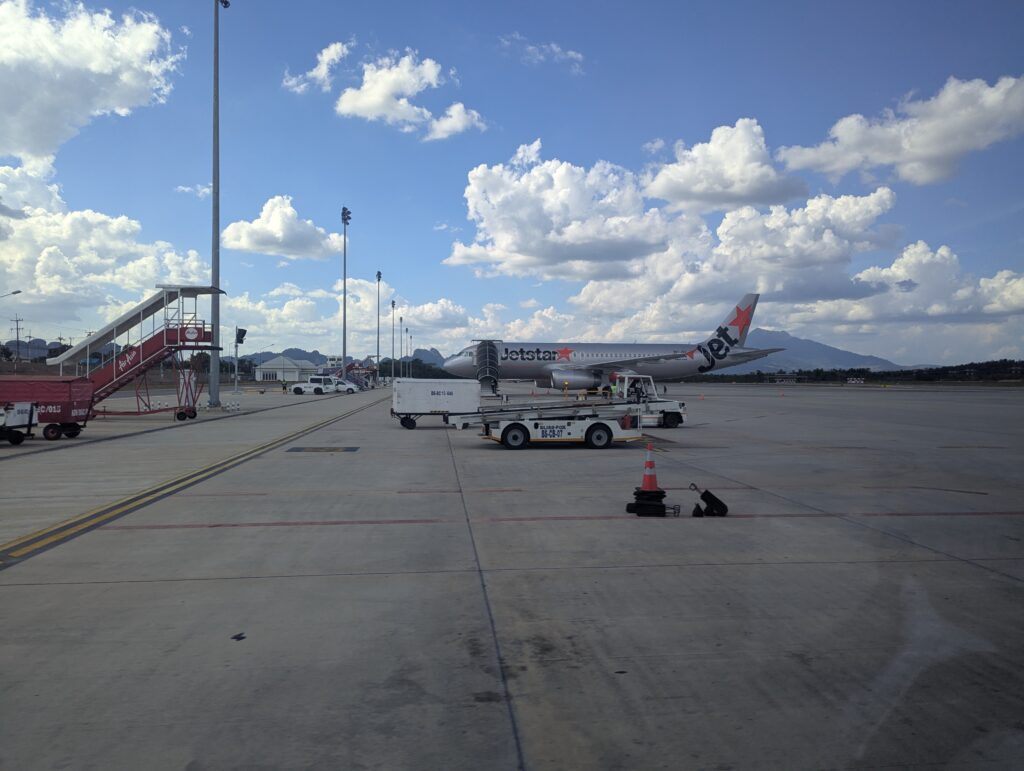 JetStar A320 At Krabi Airport