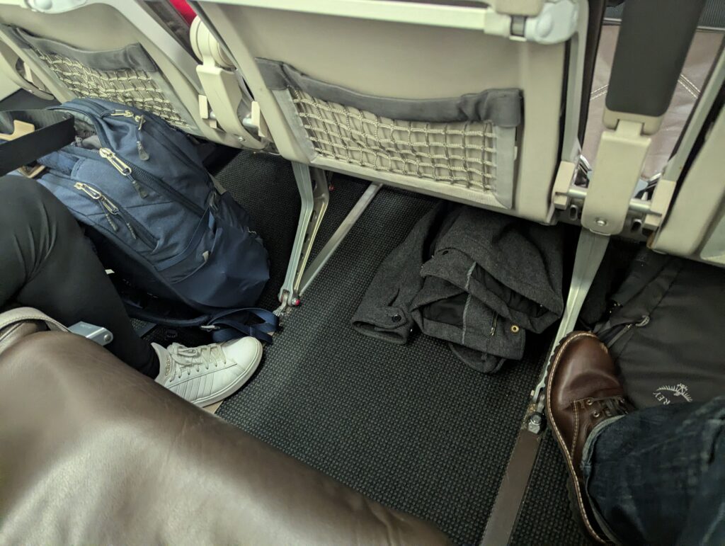 Swiss A320 Business Class Seat Legroom Seats