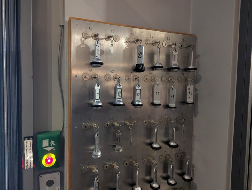 Altstadt Boutique Hotel Zurich Check In Keys