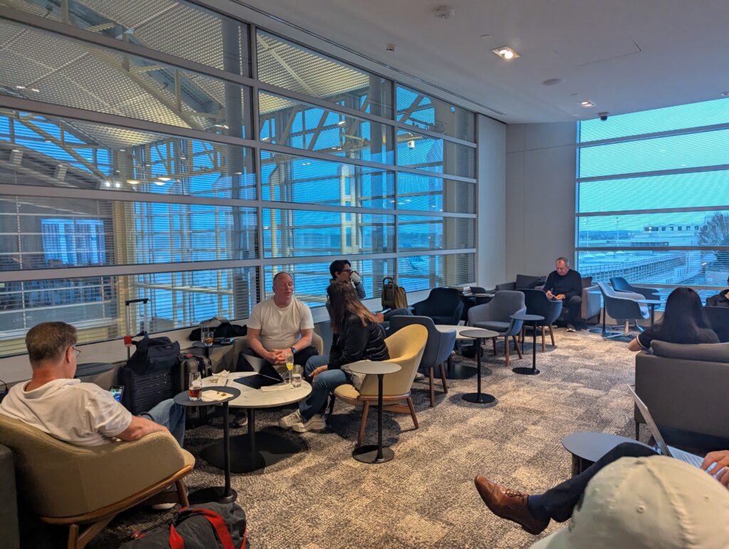American Express Centurion DCA Washington National Seating