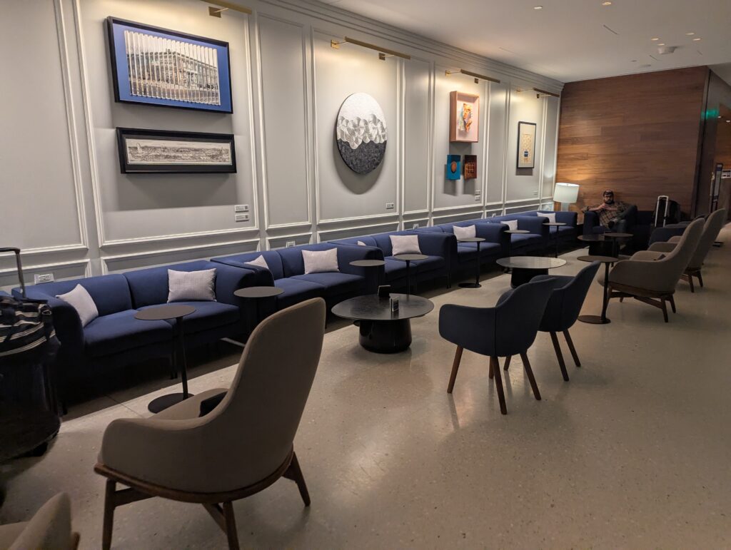 American Express Centurion DCA Washington National Seating