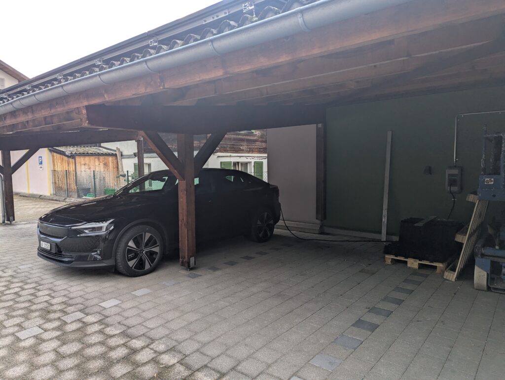 Hotel Bellevue Interlaken Parking Electric Car Charger