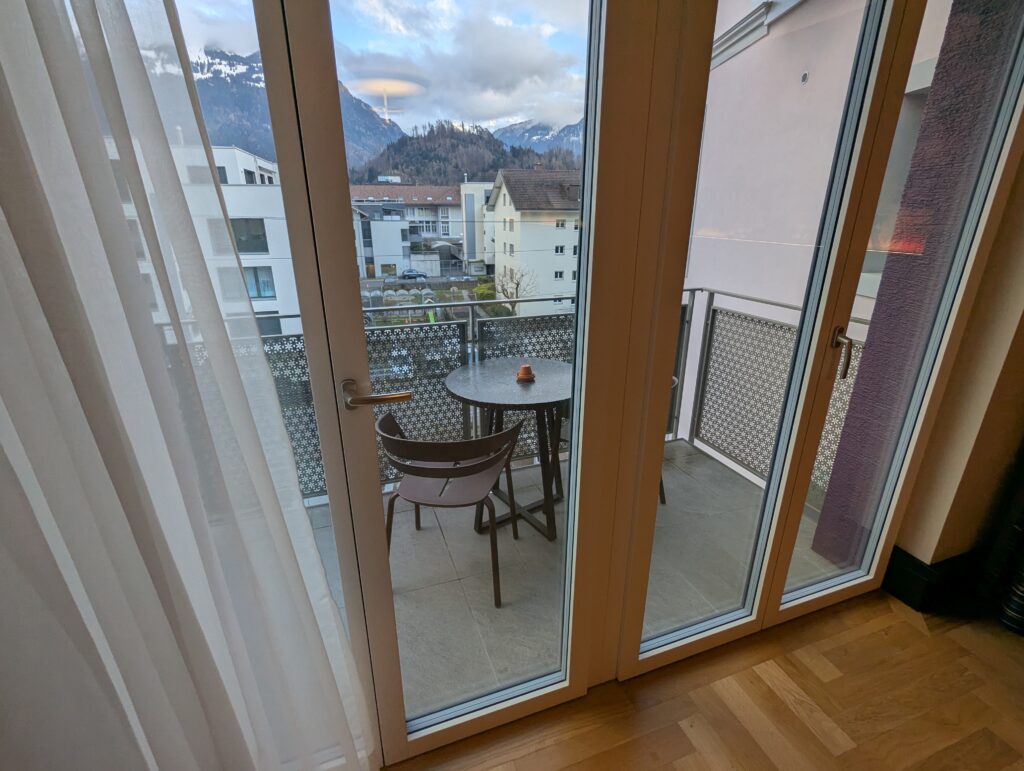 Hotel Bellevue Interlaken Balcony 