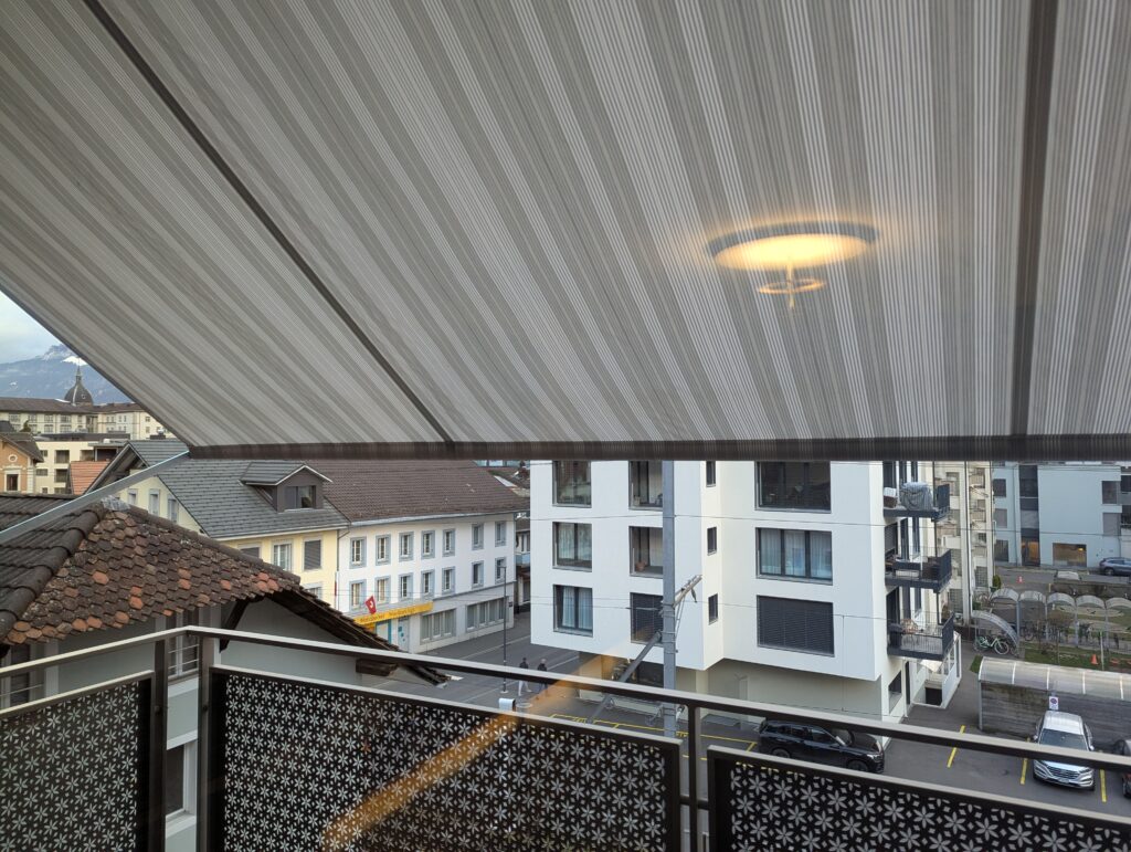 Hotel Bellevue Interlaken Balcony Sun Awning 