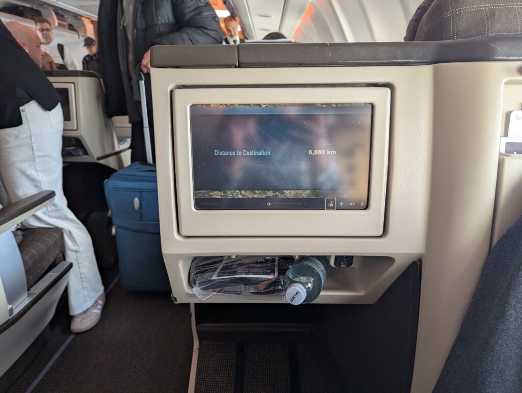 Swiss Air Lines A330-300 Business Class Seats