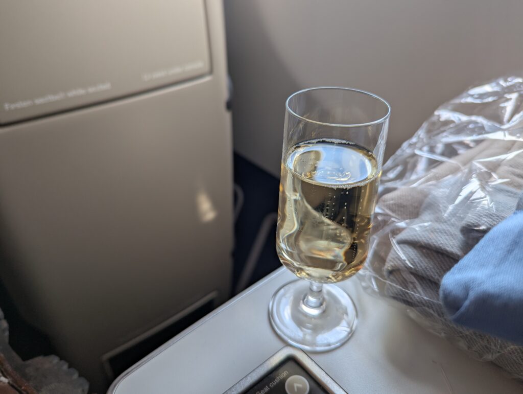 Swiss Air Lines A330-300 Business Class Champagne 