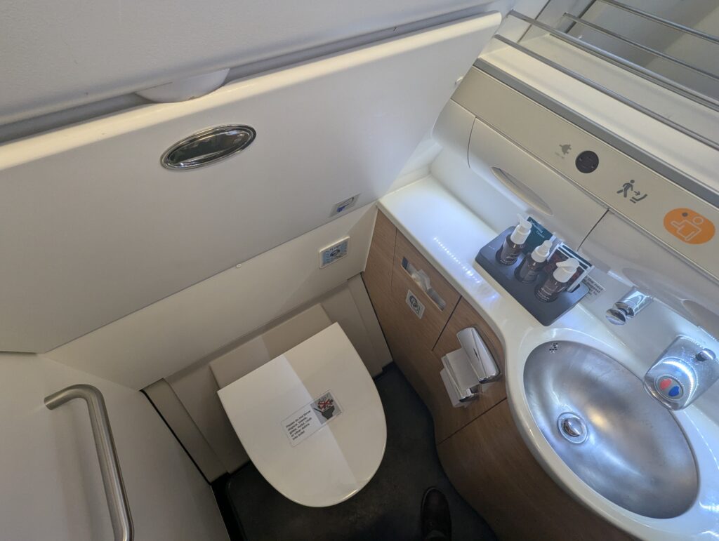 Swiss Air Lines A330 Business Class Lavatory 
