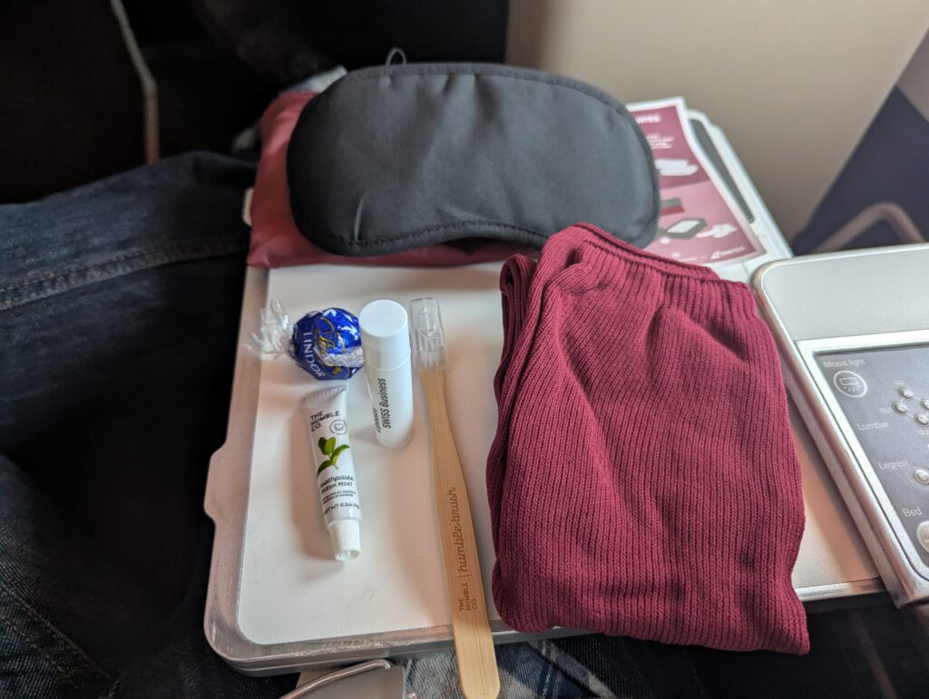 Swiss Air Lines A330 Business Class Amenity Kit