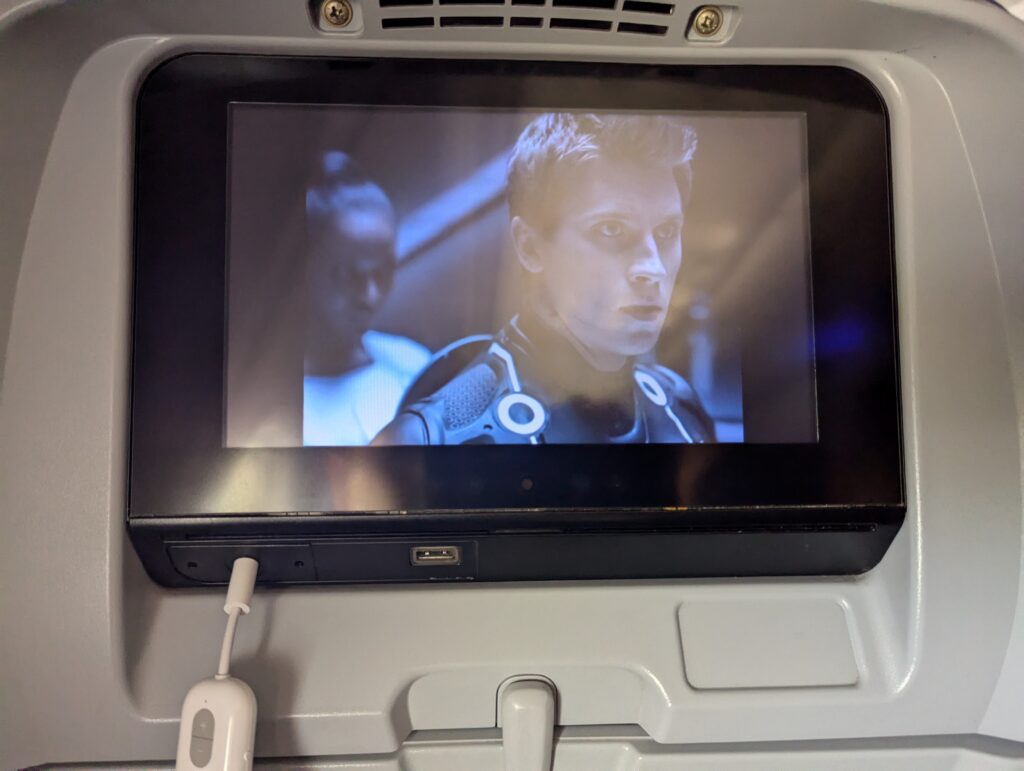 Delta 757-200 In Seat Entertainment 