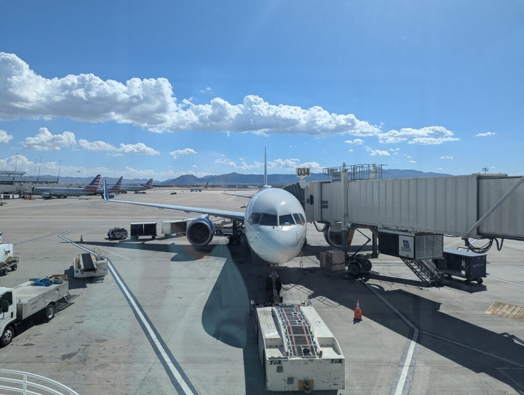 Delta 757-200 Las Vegas