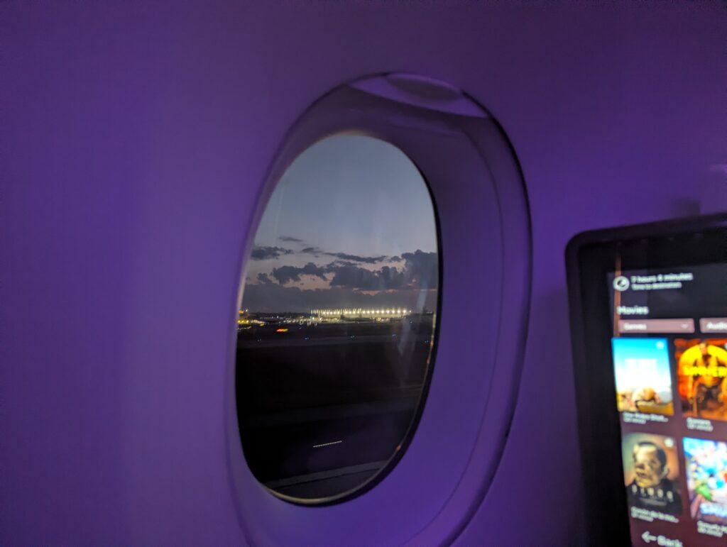 Virgin Atlantic A350-900 Upper Class Takeoff