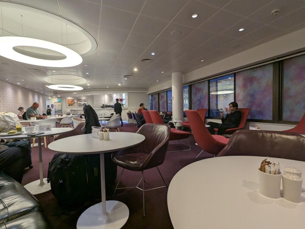 Virgin Atlantic Revivals Lounge LHR Space