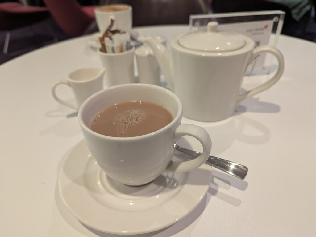 Virgin Atlantic Revivals Lounge LHR Breakfast