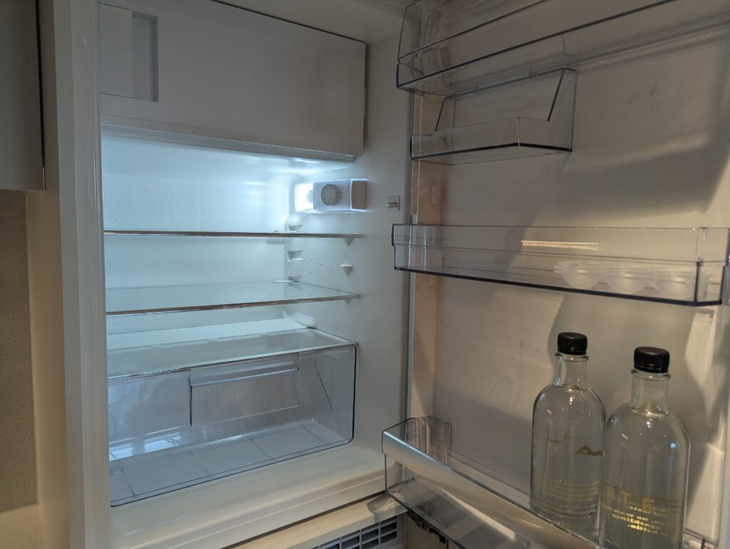 The Gate London City One Bedroom Apartment Refrigerator