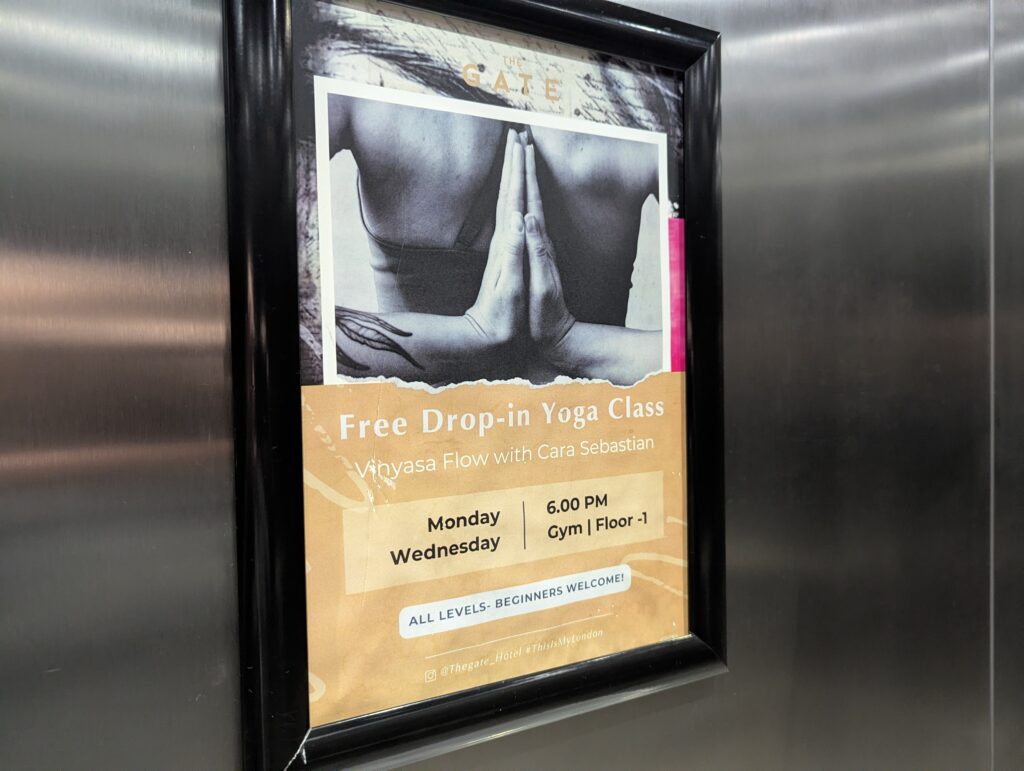 The Gate London City Yoga Class