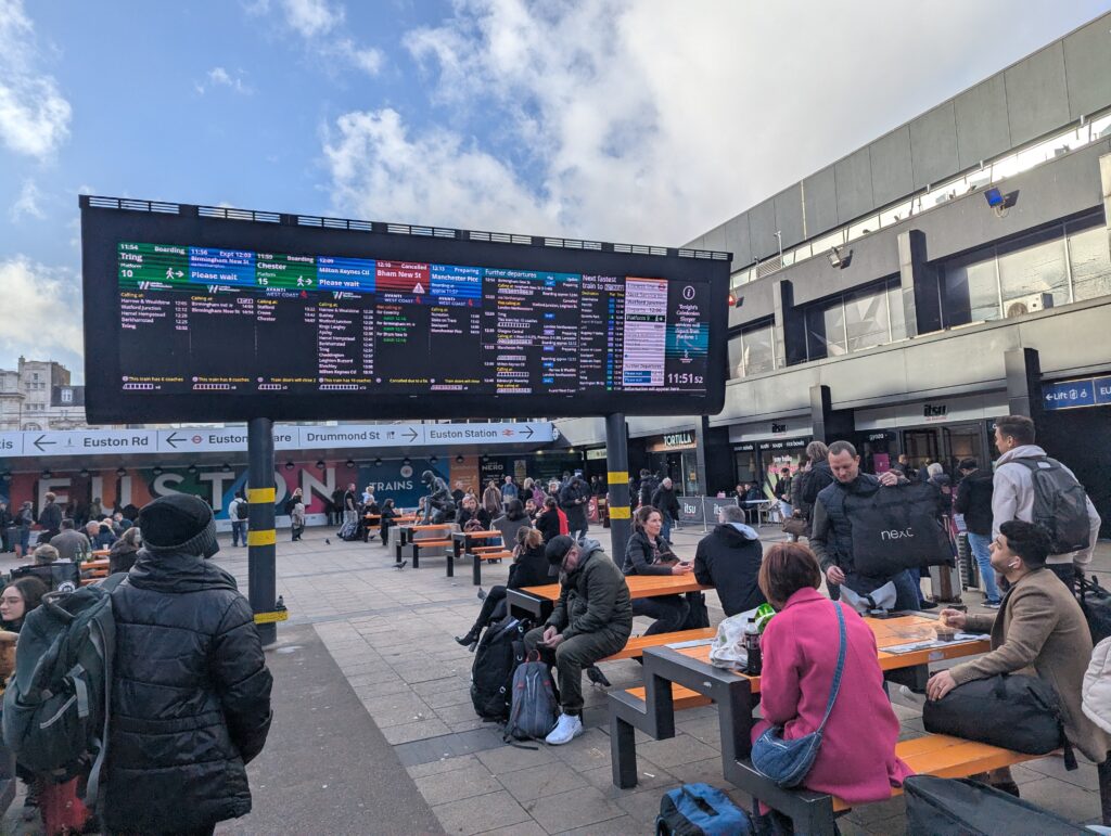 Euston Station London