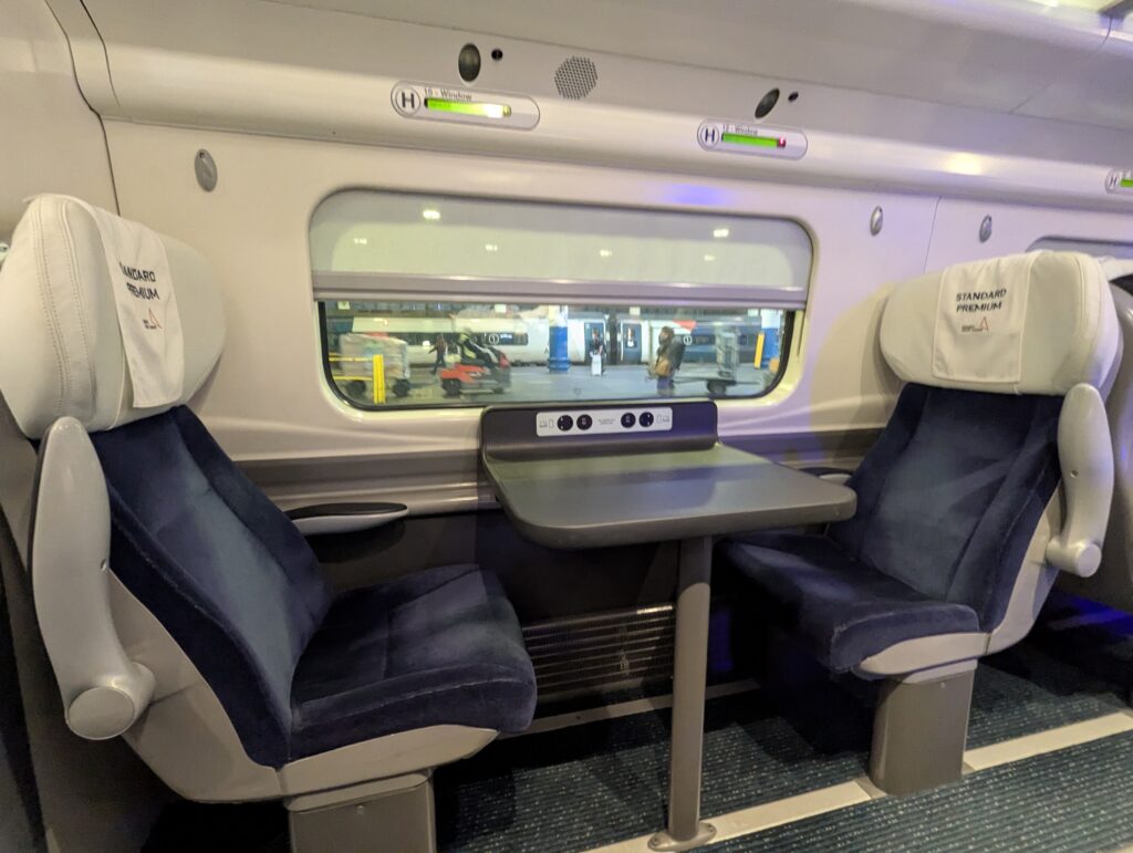 Avanti West Coast Standard Premium Seating