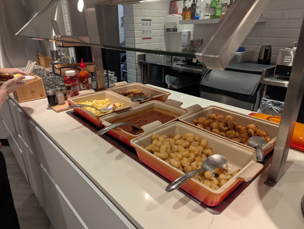 Plaza Premium Toronto YYZ Terminal 3 Transborder Buffet