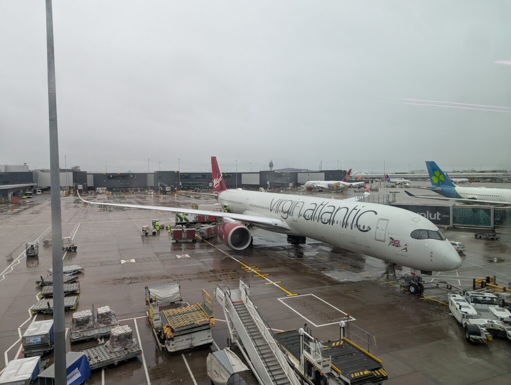 Manchester Airport Virgin Atlantic Boarding