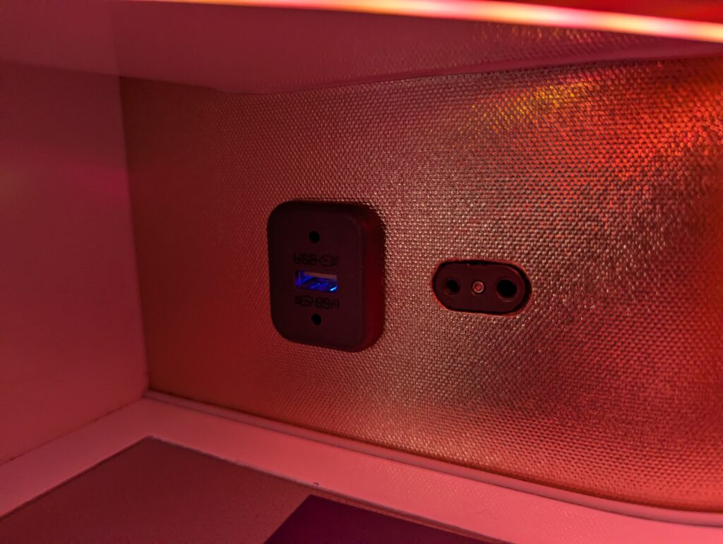 Virgin Atlantic A350-1000 Upper Class In Seat Power